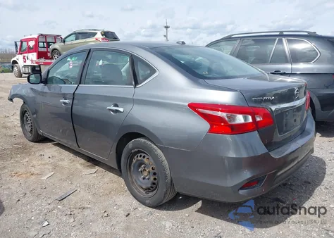 2017 Nissan Sentra Sv из США, поврежденный, VIN 3N1AB7AP9HL685023